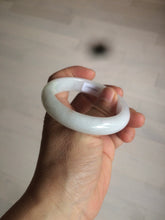 Load image into Gallery viewer, 53mm 100% natural Type A white/sunny green/red Jadeite jade bangle AE64-8013
