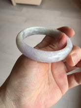 Load image into Gallery viewer, 51.5mm certified 100% natural type A green/white/purple jadeite jade bangle BN39-4045