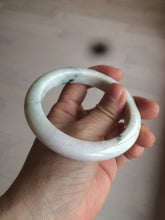 Load image into Gallery viewer, 58mm Certified Type A 100% Natural light green/purple/beige/white Jadeite Jade bangle AS74-0541