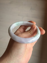 Load image into Gallery viewer, 56.6mm certificated Type A 100% Natural green purple white Jadeite Jade bangle BL67-6247