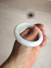 Load image into Gallery viewer, 53mm 100% natural Type A white/sunny green/red Jadeite jade bangle AE64-8013