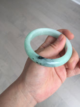 Load image into Gallery viewer, 54mm Certified Type A 100% Natural apple green dark green Jadeite Jade bangle BM23-0236