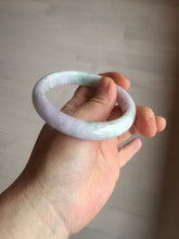 Load image into Gallery viewer, 56.6mm certificated Type A 100% Natural green purple white Jadeite Jade bangle BL67-6247