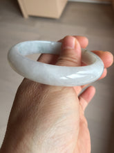 Load image into Gallery viewer, 54.5mm Certified Type A 100% Natural sunny green/dark green Jadeite Jade bangle AM96-2727
