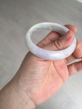 Load image into Gallery viewer, 51.5mm certified 100% natural type A green/white/purple jadeite jade bangle BN39-4045