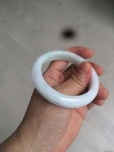 Load image into Gallery viewer, 53mm 100% natural Type A white/sunny green/red Jadeite jade bangle AE64-8013