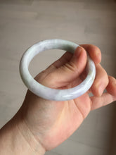 Load image into Gallery viewer, 56.6mm certificated Type A 100% Natural green purple white Jadeite Jade bangle BL67-6247