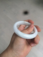 Load image into Gallery viewer, 53mm 100% natural Type A white/sunny green/red Jadeite jade bangle AE64-8013