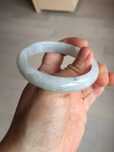 Load image into Gallery viewer, 54.5mm Certified Type A 100% Natural sunny green/dark green Jadeite Jade bangle AM96-2727