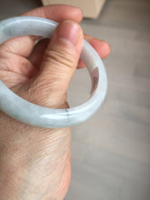 Load image into Gallery viewer, 54.5mm Certified Type A 100% Natural sunny green/dark green Jadeite Jade bangle AM96-2727