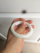 Load image into Gallery viewer, 53mm 100% natural Type A white/sunny green/red Jadeite jade bangle AE64-8013