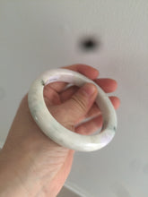 Load image into Gallery viewer, 58mm Certified Type A 100% Natural light green/purple/beige/white Jadeite Jade bangle AS74-0541