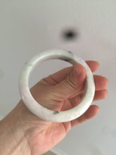 Load image into Gallery viewer, 58mm Certified Type A 100% Natural light green/purple/beige/white Jadeite Jade bangle AS74-0541
