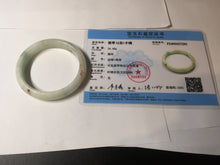 Load image into Gallery viewer, 51.5mm certified 100% natural type A green/yellow jadeite jade bangle BP98-7283