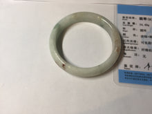 Load image into Gallery viewer, 51.5mm certified 100% natural type A green/yellow jadeite jade bangle BP98-7283