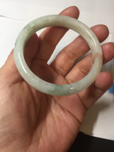 Load image into Gallery viewer, 51.5mm certified 100% natural type A green/yellow jadeite jade bangle BP98-7283