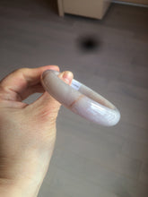 Load image into Gallery viewer, 59mm Certified Type A 100% Natural white/purple/pink/yellow jadeite Jade bangle BK3-8360