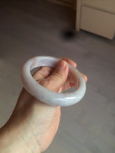 Load image into Gallery viewer, 59mm Certified Type A 100% Natural white/purple/pink/yellow jadeite Jade bangle BK3-8360