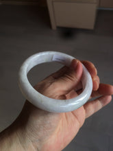 Load image into Gallery viewer, 61mm Certified type A 100% Natural green/white/purple Jadeite bangle BH30-5425