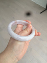 Load image into Gallery viewer, 59mm Certified Type A 100% Natural white/purple/pink/yellow jadeite Jade bangle BK3-8360