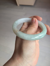 Load image into Gallery viewer, 54.5mm certified 100% natural icy watery green red jadeite jade bangle BH85-9113
