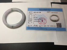 Load image into Gallery viewer, 55.6mm Certified type A 100% Natural sunny green/purple/yellow(Fu LU SHOU) Jadeite bangle BN41-5127