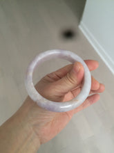 Load image into Gallery viewer, 59mm Certified Type A 100% Natural white/purple/pink/yellow jadeite Jade bangle BK3-8360