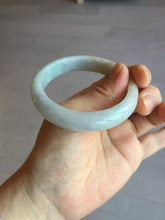 Load image into Gallery viewer, 54.5mm Certified 100% natural Type A light green white yellow jadeite jade bangle AX137-0804
