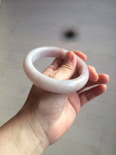 Load image into Gallery viewer, 59mm Certified Type A 100% Natural white/purple/pink/yellow jadeite Jade bangle BK3-8360