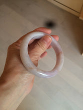 Load image into Gallery viewer, 59mm Certified Type A 100% Natural white/purple/pink/yellow jadeite Jade bangle BK3-8360
