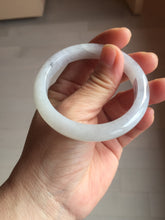Load image into Gallery viewer, 51.5mm Certificate icy waterly light purple white orange jadeite jade bangle BF135-2651