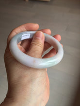 Load image into Gallery viewer, 55.8mm certified 100% natural light green blue red purple jadeite jade bangle AM92-(1372)