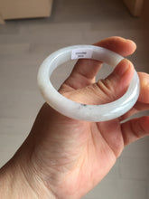 Load image into Gallery viewer, 51.5mm Certificate icy waterly light purple white orange jadeite jade bangle BF135-2651