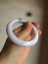 Load image into Gallery viewer, 53.3mm Certified 100% natural Type A olive green/white/purple jadeite jade bangle AZ24-5202
