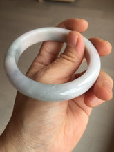 Load image into Gallery viewer, 55.8mm certified 100% natural light green blue red purple jadeite jade bangle AM92-(1372)