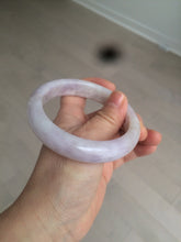 Load image into Gallery viewer, 59.8mm Certified Type A 100% Natural white/purple/pink jadeite Jade bangle BK2-8361