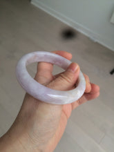 Load image into Gallery viewer, 59.8mm Certified Type A 100% Natural white/purple/pink jadeite Jade bangle BK2-8361