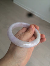 Load image into Gallery viewer, 59.8mm Certified Type A 100% Natural white/purple/pink jadeite Jade bangle BK2-8361