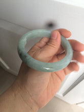 Load image into Gallery viewer, 56.8mm 100% natural Type A icy watery green  jadeite jade bangle AX51-7558