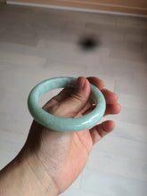 Load image into Gallery viewer, 56.6mm Certified Type A 100% Natural green Jadeite Jade bangle w94-2833