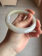 Load image into Gallery viewer, 57.5mm Certified Type A 100% Natural icy watery yellow purple Jadeite Jade bangle BL52-3270