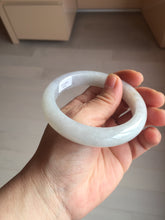 Load image into Gallery viewer, 58mm Certificate icy waterly light purple white orange jadeite jade bangle BF134-2650