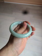 Load image into Gallery viewer, 56.6mm Certified Type A 100% Natural green Jadeite Jade bangle w94-2833