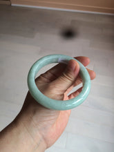 Load image into Gallery viewer, 56.6mm Certified Type A 100% Natural green Jadeite Jade bangle w94-2833
