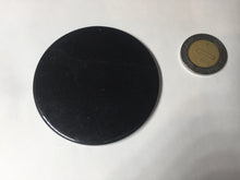 Load image into Gallery viewer, 100% natural black jadeite jade(Wuji, 乌鸡)  Guanyin (观音) safe and sound pendant/worry stone/decor BM38