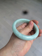 Load image into Gallery viewer, 56.6mm Certified Type A 100% Natural green Jadeite Jade bangle w94-2833