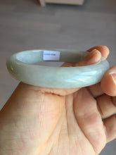 Load image into Gallery viewer, 57.8mm certified 100% certified natural  light green jadeite jade bangle AX139-0797