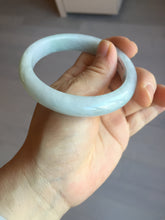 Load image into Gallery viewer, 57.8mm certified 100% certified natural  light green jadeite jade bangle AX139-0797