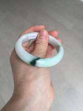 Load image into Gallery viewer, 53.5mm 100% natural certified sunny green brown pink oval jadeite jade bangle BN29-8348