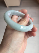 Load image into Gallery viewer, 57.5mm Certified 100% natural Type A light green white jadeite jade bangle B116-5269